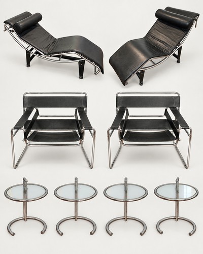 Corbusier lc4 style chrome - corbusier,